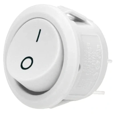 Imagen de ORNO AE 13180 Interruptor Electronica Botón Redondo 230V (Blanco)