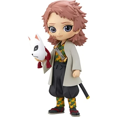 Imagen de Banpresto BP18719 Figura Q Posket Sabito Demon Slayer 14 cm, Multicolor