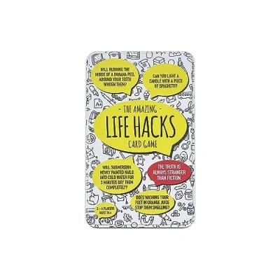 Imagen de University Games Juego de Cartas Life Hacks