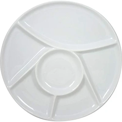Imagen de Cosy &amp; Trendy Divider Plate (Fondue, Tapas, BBQ) 6 Compartments ø 23.5 cm