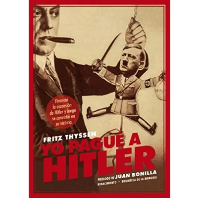 Imagen de Yo pagué a Hitler (BIBLIOTECA MEMORIA SERIE MENOR)