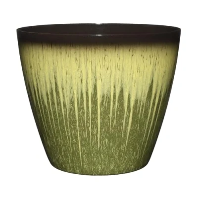 Imagen de Classic Home and Garden Maceta, Color Verde Sauce, Vogue de 8 Pulgadas