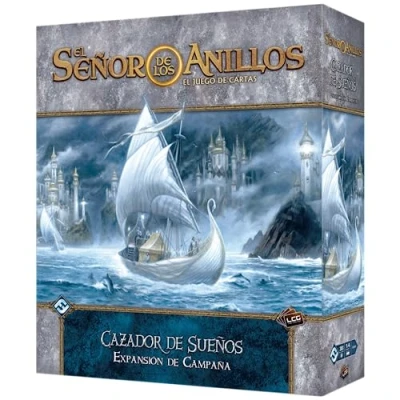 Imagen de Fantasy Flight Games El Señor de los Anillos: Juego Cartas Cazador Sueños Expansión Campaña en Español