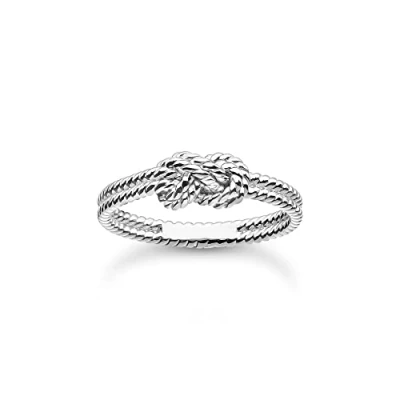 Imagen de Thomas Sabo anillo cuerda con nudos plata de ley 925 TR2399 001 21 58