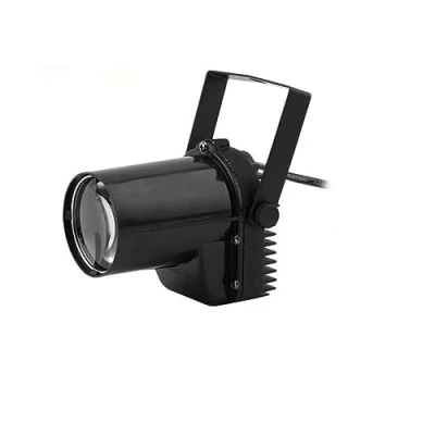 Imagen de Luz de escenario 12W RGBW Disco Beam Led Pinspot Light for DJ Party KTV Mirror Ball Pin Spot Focos (Size : Yellow_A)