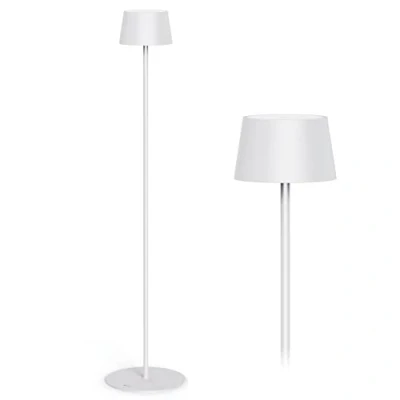 Imagen de Stilosa 3 Floor Lámpara de pie inalámbrica recargable con alturas Luz LED regulable mediante el tacto Larga duración Uso en interiores y exteriores Blanco