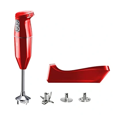 Imagen de Bamix Cordless Hand Blender / Mixer 2 Speeds Red