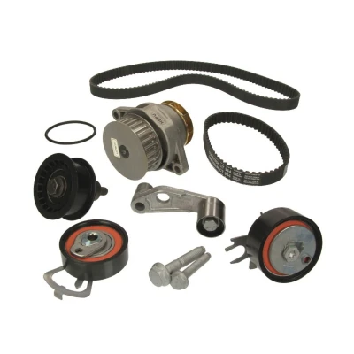 Imagen de HEPU PK05580 Bomba de Agua + Kit Distribucion con elemento tensor VOLKSWAGEN: Golf 4, 4 Variant, Bora Berlina, SEAT: Leon I Hatchback