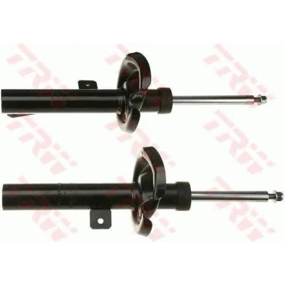 Imagen de TRW TWIN JGM6156T amortiguador Eje delantero Presión de gas Columna Espiga arriba FORD: Tourneo Connect, Transit Connect Mk1 Furgón