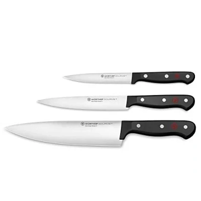 Imagen de Wüsthof Gourmet Juego de cuchillos con 3