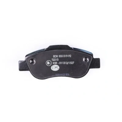 Imagen de HELLA 8DB 355 019 921 Juego de pastillas freno con contacto aviso desgaste incorporado accesorios FIAT: 500 C Cabrio, FORD: KA Hatchback