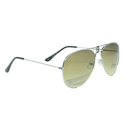 Imagen de gafas de piloto, sol, vuelo, porno, con bisagra muelle, no reflejan (transparentes) en distintos colores Silberer Rahmen / Farngrün Gläser Talla única