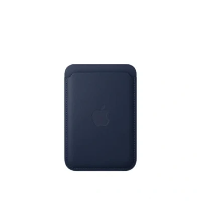 Imagen de APPLE Cartera de trenzado fino con MagSafe para el iPhone, Azul intenso