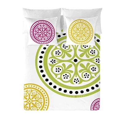 Imagen de Devota &amp; Lomba Ander Funda Nórdica, Algodón, Multicolor, cama 180 cm