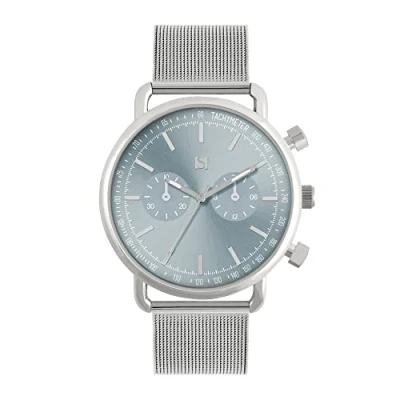 Imagen de Spirit Reloj Analógico para Hombres de Cuarzo con Correa en Acero Inoxidable ASPG55
