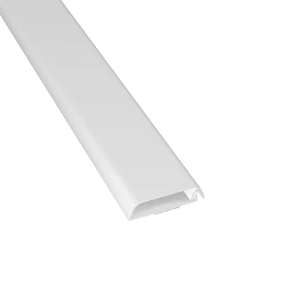 Imagen de D Line, Canaletas, Cubierta para Cables de TV en Paredes, Se Puede Pintar, Autoadhesiva, Diseño una Pieza articulado 60 mm (Ancho) x 15 (Alto) 400 Longitud Color Blanco