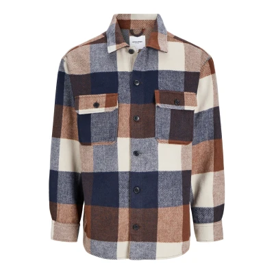 Imagen de Jack &amp; Jones Jjebradley Ollie Overshirt Chaqueta fina navy, Hombre, Talla: XS, Navy