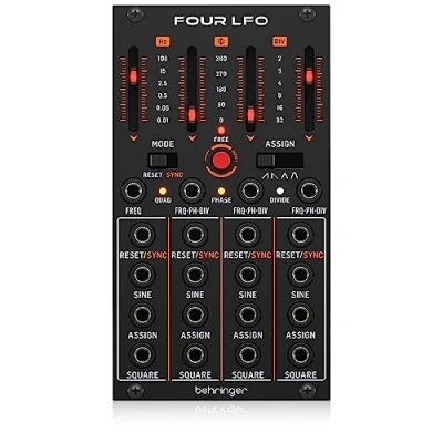 Imagen de Behringer FOUR LFO Quad con formas de onda asignables para Eurorack