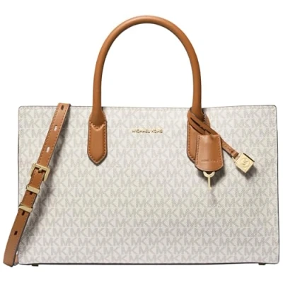 Imagen de Michael Kors Scarlett Satchel Bolso de mano, Mujer, Talla: One Size, Vanilla