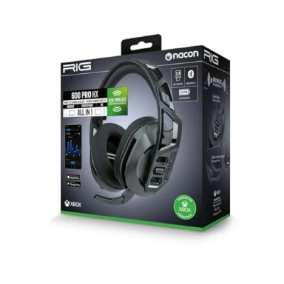 Imagen de Auriculares gaming Nacon RIG 600 PRO HX, Bluetooth, Para Xbox One y Series, Negro