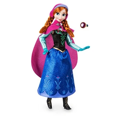 Imagen de Disney Anna Classic Doll with Ring Frozen 11 1/2 Inch
