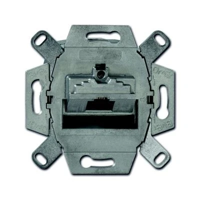Imagen de Busch jaeger 0218/11 101 Rj 45 Tomas De Corriente