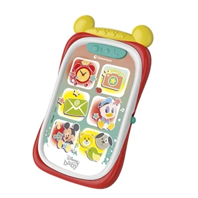Imagen de Clementoni Baby Mickey Juego Actividades bebé Smartphone Juguete a Partir de 9 Meses (17711), Multicolor