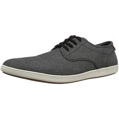 Imagen de Steve Madden Fenta, Tenis de Moda Hombre, Tela Negra, 42 EU