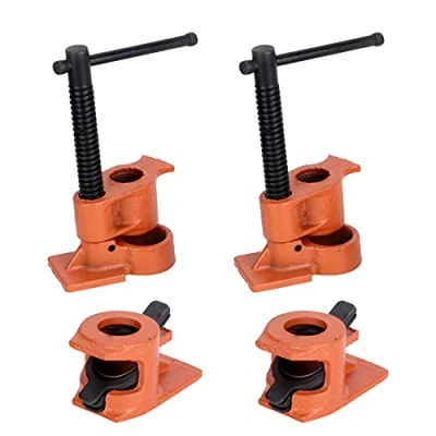 Imagen de Abrazadera Tubo Carpinteria, Abrazaderas para carpinteros de Madera 1/2&quot;,Abrazaderas Madera, Herramientas Trabajo Gabinete, Fijación Tubería (2 uds)