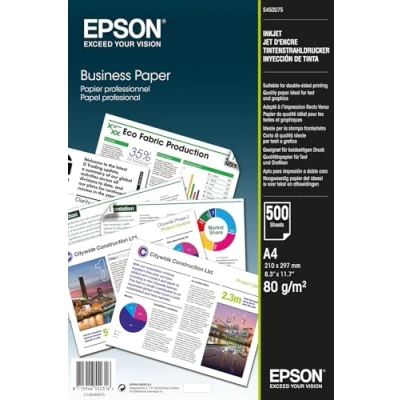 Imagen de Epson C13S450075 Papel de oficina (tamaño A4, 500 unidades)