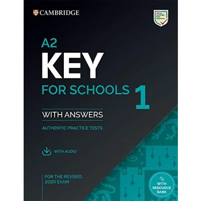 Imagen de A2 Key for Schools 1. Practice Tests with Answers and Audio.: Authentic (SIN COLECCION)