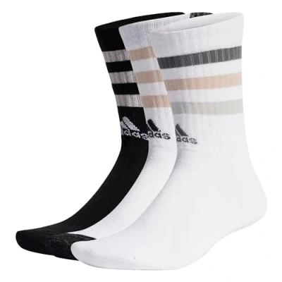 Imagen de ADIDAS IC1279 3S CRW BOLD 3P Socks Unisex Adult white/black/white Tamaño KS
