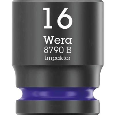 Imagen de Wera 05005507001 8790 B Impaktor Inserto de llave vaso con arrastre 3/8&quot;, 16 x 30 mm
