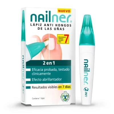 Imagen de Nailner Bolígrafo de tratamiento uñas hongos 4 ml, antihongos extra fuerte para los pies, 2 en 1 tratar y prevenir las