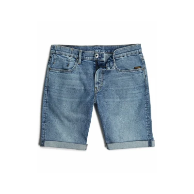 Imagen de G STAR Para Hombre Shorts Mosa, Azul (Faded Sea Point Blue D24430 D930 H078), 33