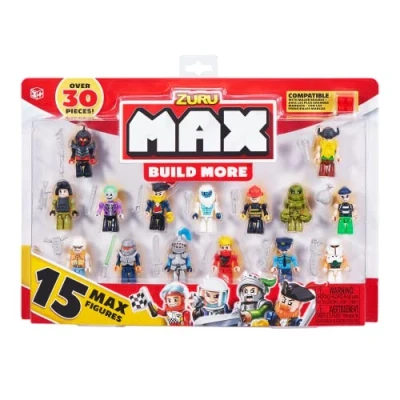 Imagen de Zuru MAX Build More Juego de Figuras pequeñas, 15 (los Estilos varían), 8344