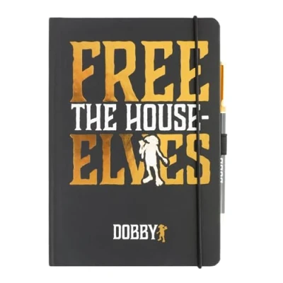 Imagen de Grupo Erik Cuaderno A5 Harry Potter Dobby Bloc de notas con Boligrafo Libreta hojas blancas pequeño, regalos