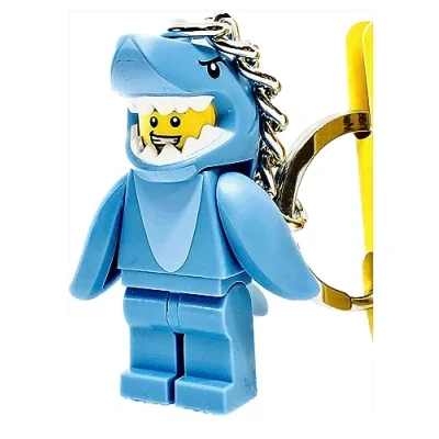 Imagen de LEGO Shark Suit Guy Key Chain Juego de construcción Juegos (6 año(s))