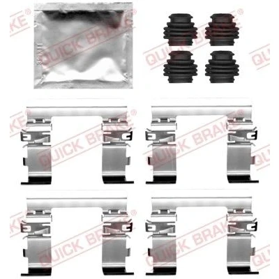 Imagen de QUICK BRAKE 109 0200 Kit de accesorios, pastillas frenos PEUGEOT: 5008 II