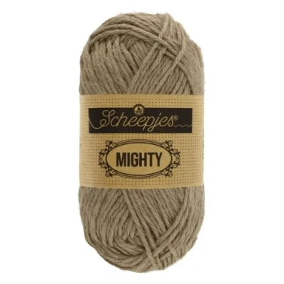 Imagen de Scheepjes Mighty Yarn, 32% Yute 68% algodón, 752 Oak, 1x50g