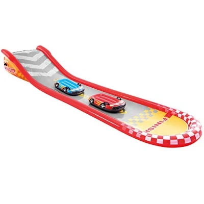 Imagen de INTEX, Tobogán agua deslizante para niños, 561x119x76 cm, 2 tablas de surf, pulverizador agua, exterior, A partir 6 años
