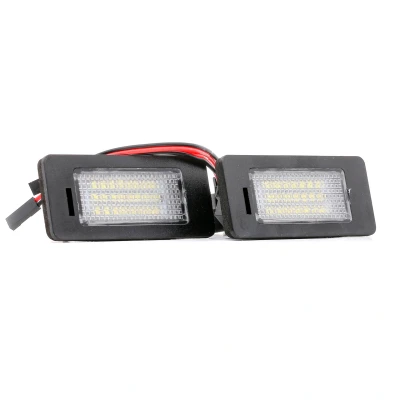Imagen de NTY ELP AU 001 Luz Matricula LED izquierda, derecha con bombilla AUDI: A4 B8 Avant, Berlina, Q5, VOLKSWAGEN: Passat B6 Berlina norauto, oscaro,