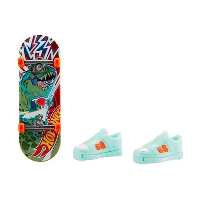 Imagen de Mattel Mini monopatin Hot Wheels. Incluye Zapatos. Modelos Surtidos, Multicolor (HNG27)
