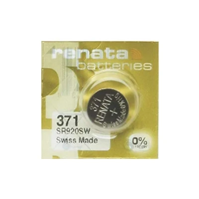 Imagen de Pila Reloj Renata MP E 371 SR920SW, 60% más Potente, 1