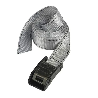 Imagen de Master Lock 3112EURDAT Cinchas de Amarre con Hebilla Reforzada, Correa, Gris, 5 m x 25 mm