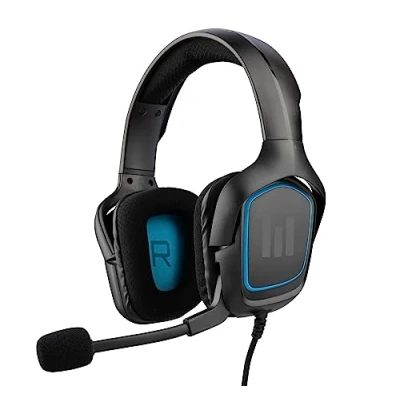Imagen de GX20 Cascos gamer compatibles con PS5, PS4, Xbox, Switch, PC y Mac Headset gaming: auriculares ergonómicos sonido estéreo micrófono Cable 1,5 metros entrada minijack de 3.5mm