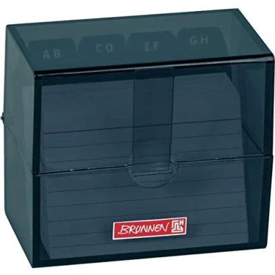Imagen de BRUNNEN Caja de fichas Color Code denim
