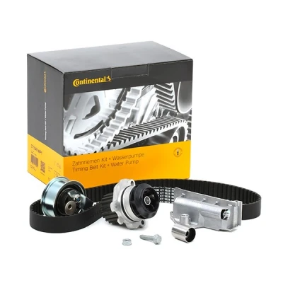 Imagen de CONTITECH CT1028WP7 Bomba de Agua + Kit Distribucion con amortiguador tensado, rodillo tensor 120 AUDI: A4 B6 Avant, A3 Hatchback, B5 Berlina
