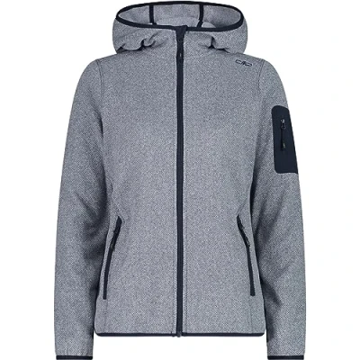 Imagen de CMP Chaqueta Mujer Capucha Fija, B.Azul Blanco, XS