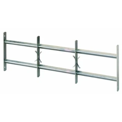 Imagen de Alberts 553593 Rejilla para ventana Amsterdam, extensible, galvanizada azul, 300 x 700 1050 mm